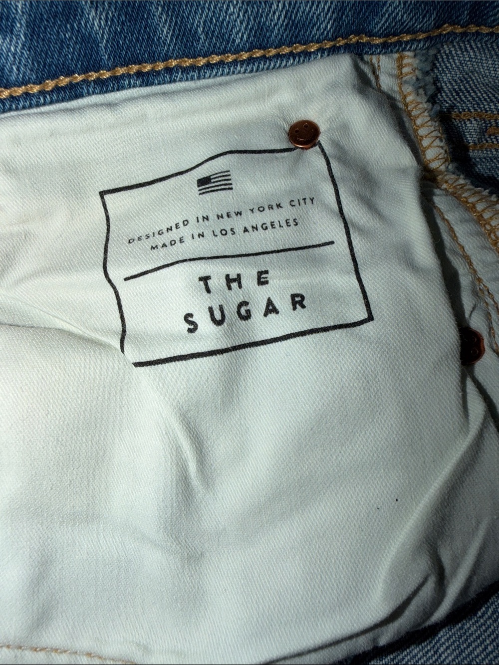 AYR Light Blue Straight Leg Denim Jeans - Picture 5 of 12